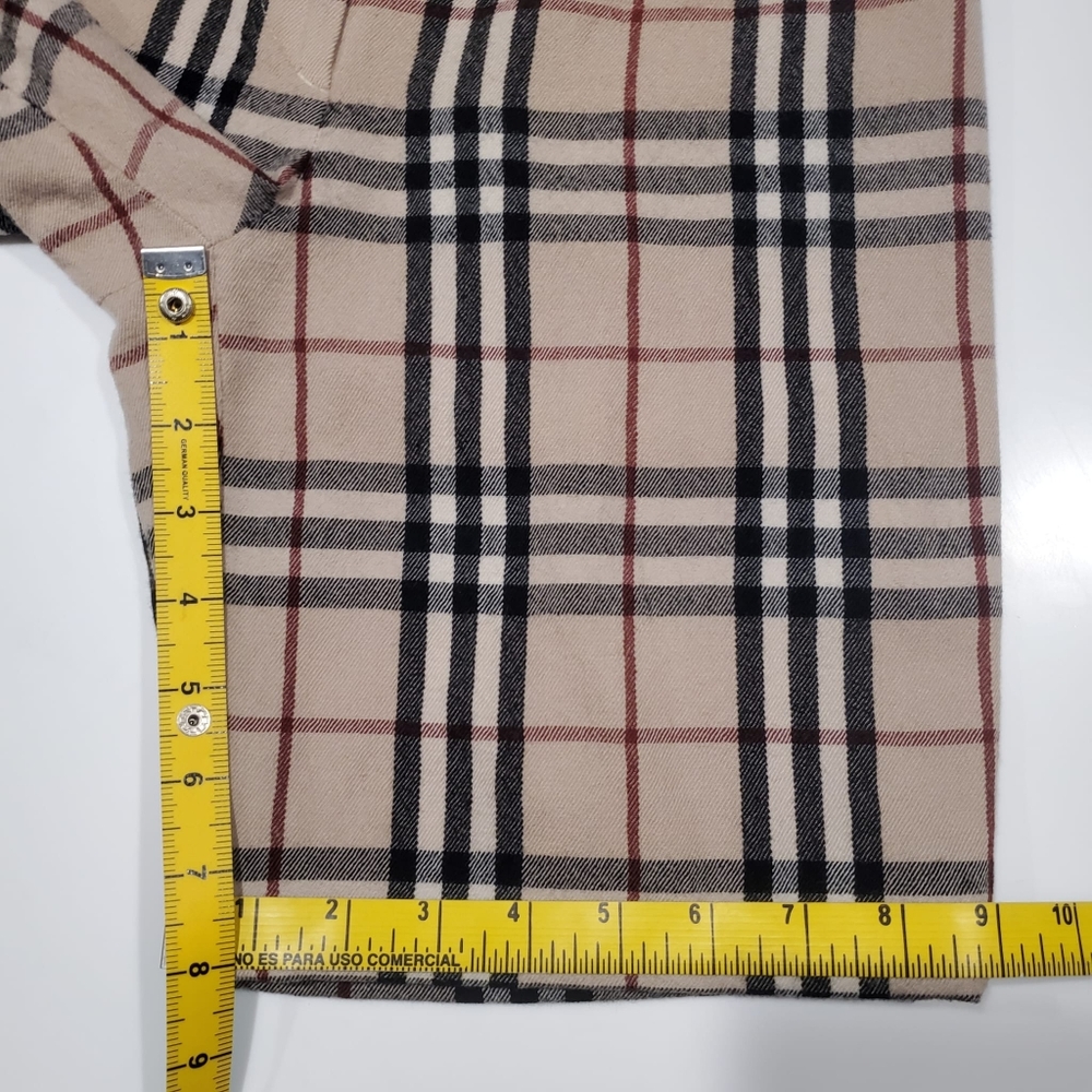 Burberry Nova Check Bermuda Wool Shorts - Picture 9 of 9